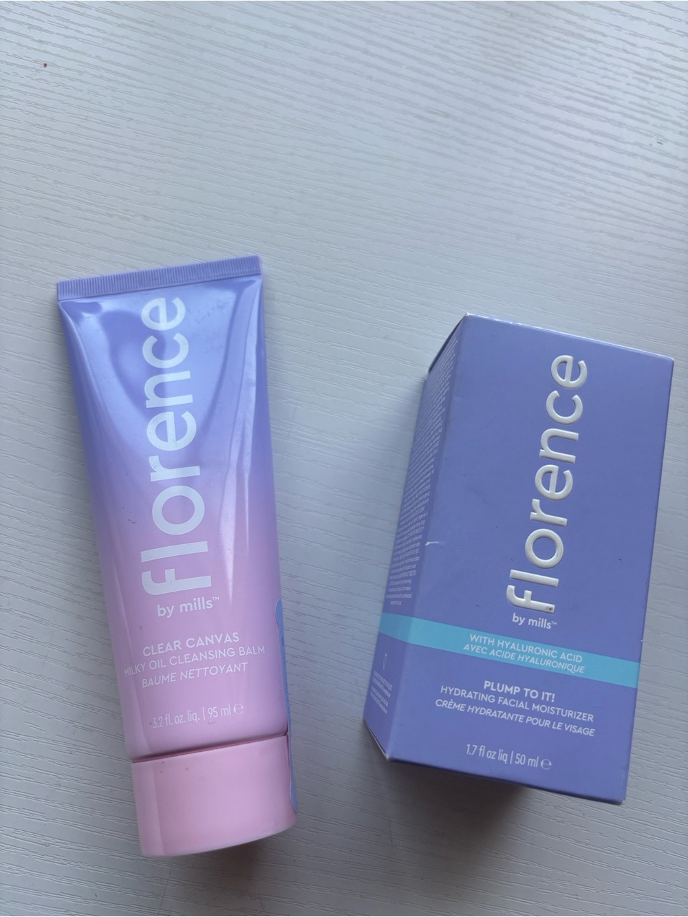 florence Clear Canvas Cleansing Balm - Lavender Pink